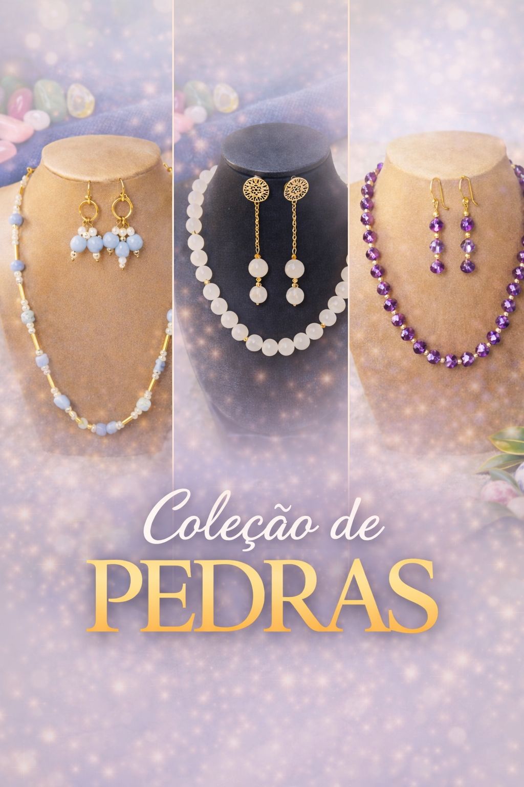 COLECAO PEDRAS NATURAIS