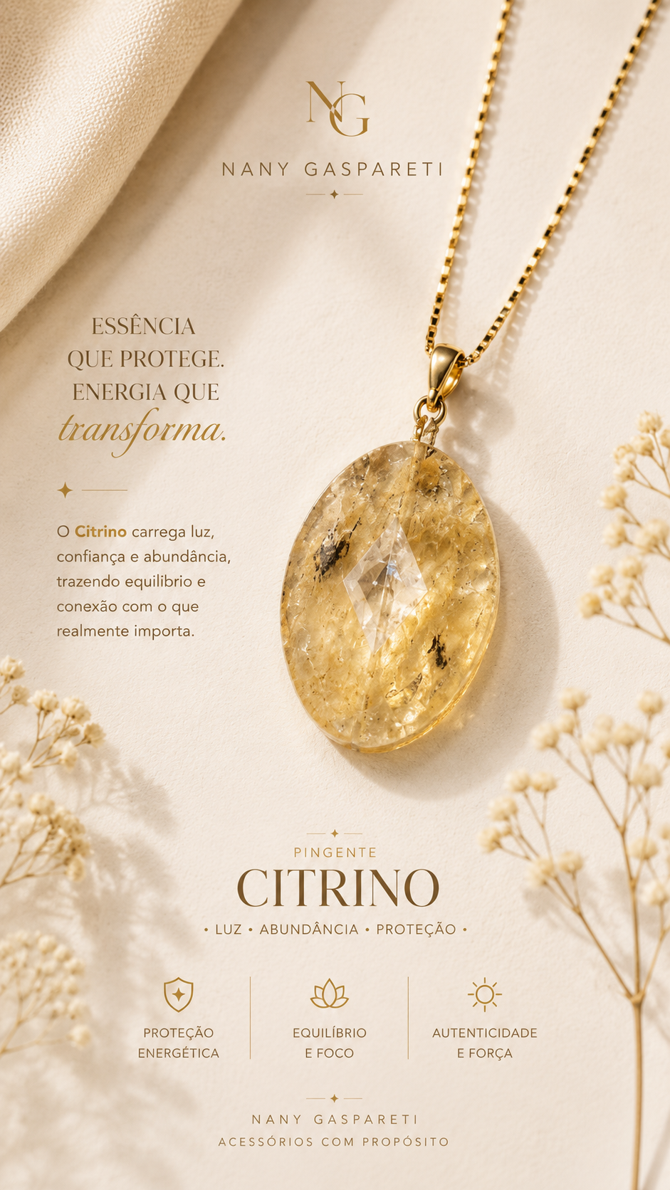 Corrente Pedra e Dourado