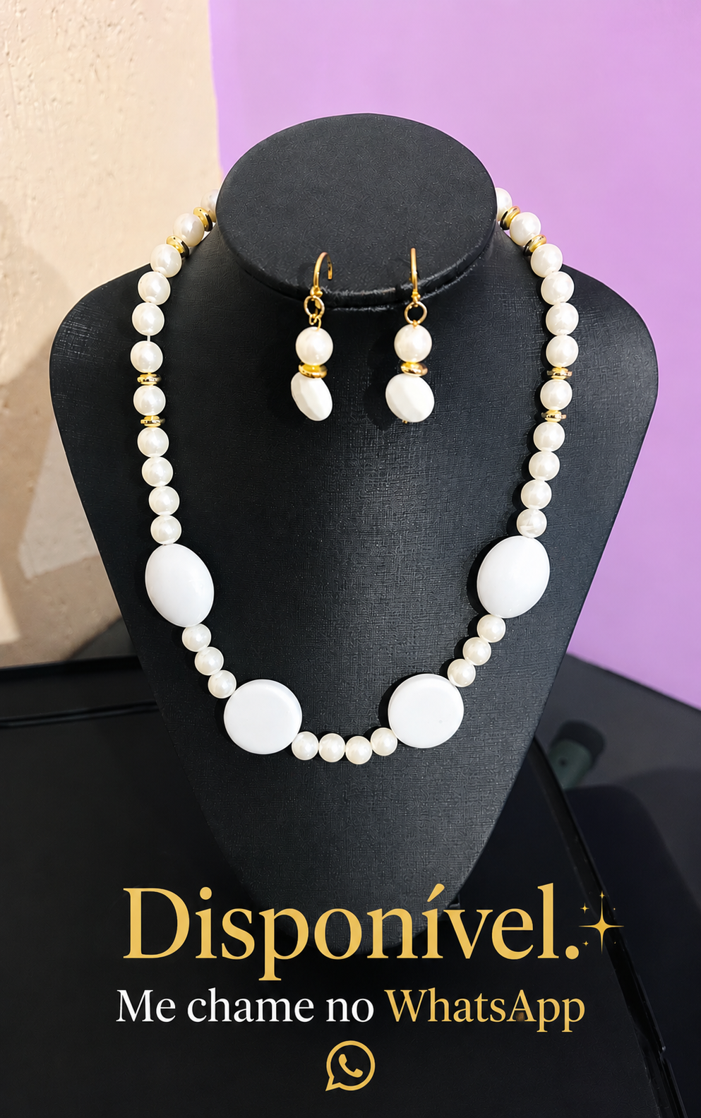 Colecao Orquídea conjunto branco
