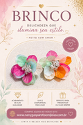 Brinco flor