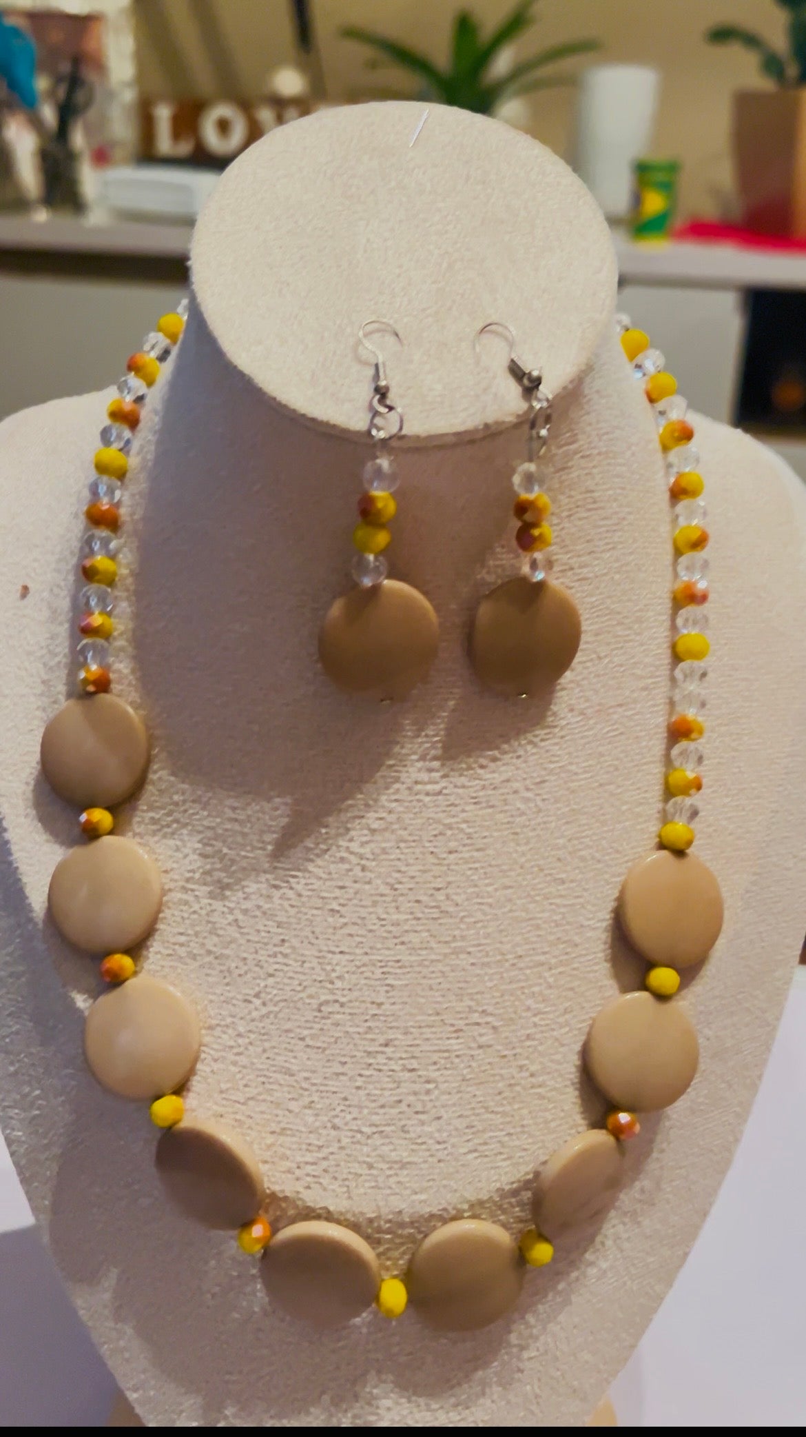 Conjunto de pastilhas nude e cristal versátil