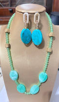 Colar verde e azul Versatil