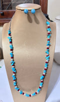 Conjunto de cascalho turquesa Pedras