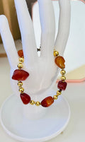 Pulseira de Pedras Ambar