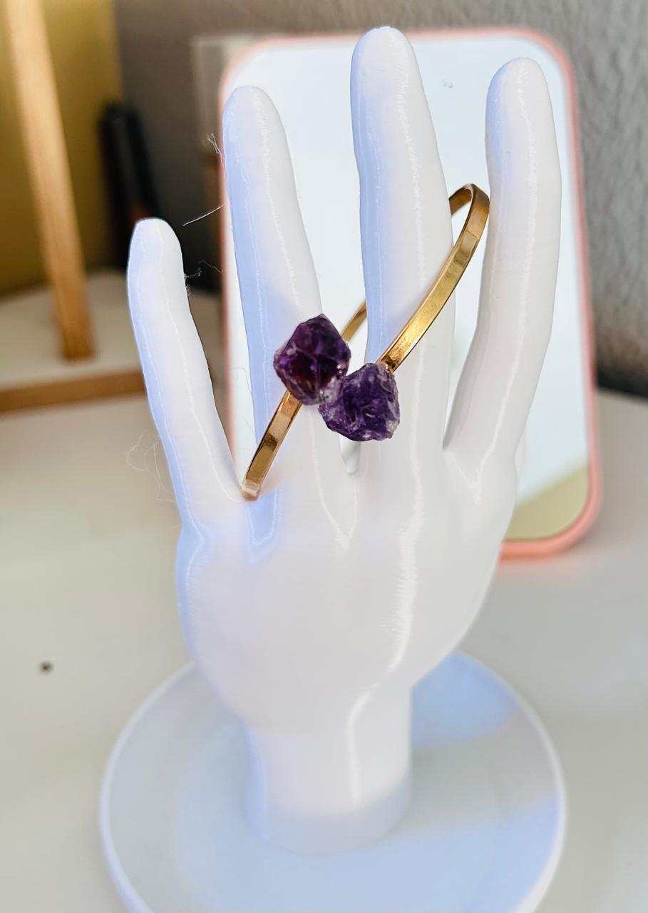 Pulseira Pedra Ametista