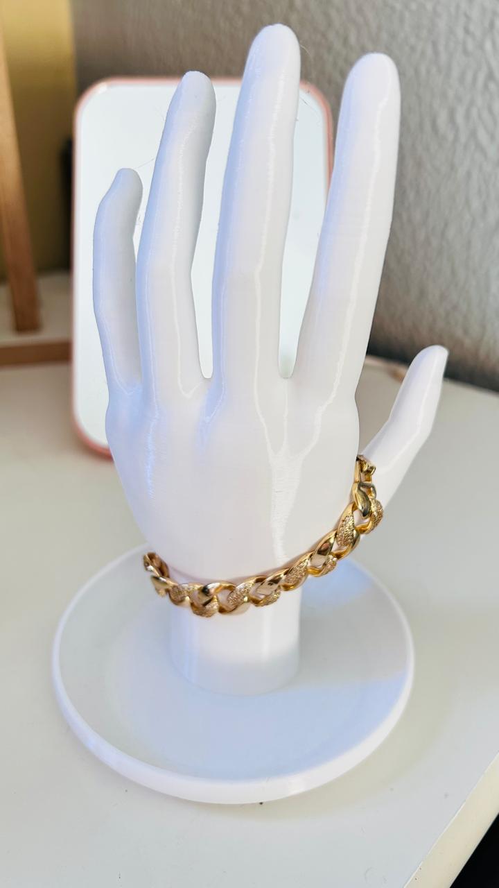 Pulseira Social Cravada em Zirconia
